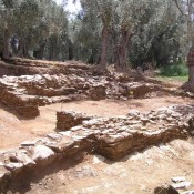 Byzantine settlement in Lefokastron