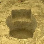 Early Christian baptismal fonts
