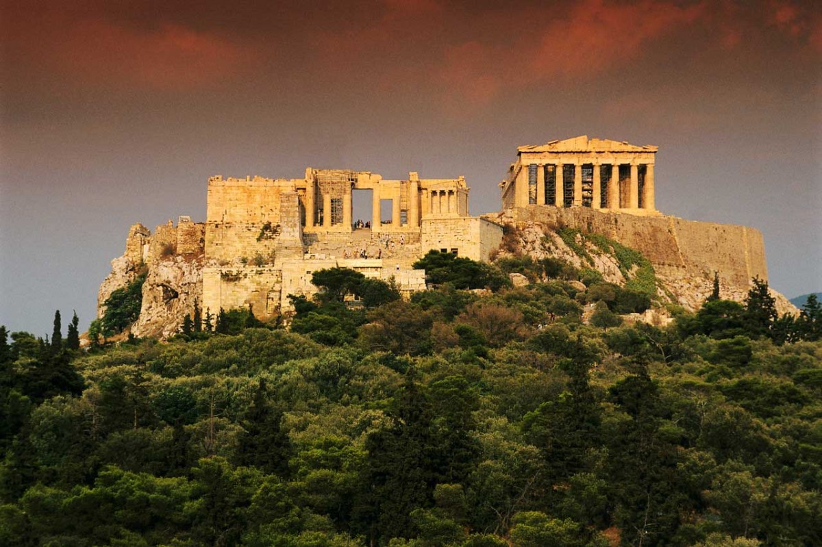 Acropolis of Athens.