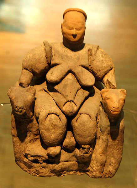 Goddess of Fertility, Museum of Anatolian Civilizations, Ankara, Turkey.