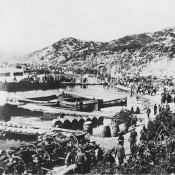 The Gallipoli battlefield