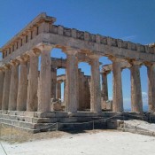 Promotion of monuments in Aegina