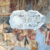 Removal of orthodox church’s wall painting set off protests