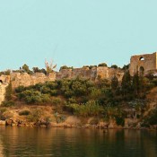 Bad weather causes damage to the Koroni Castle