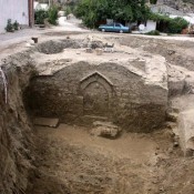 Byzantine chapel came to light in Myra of Asia Minor