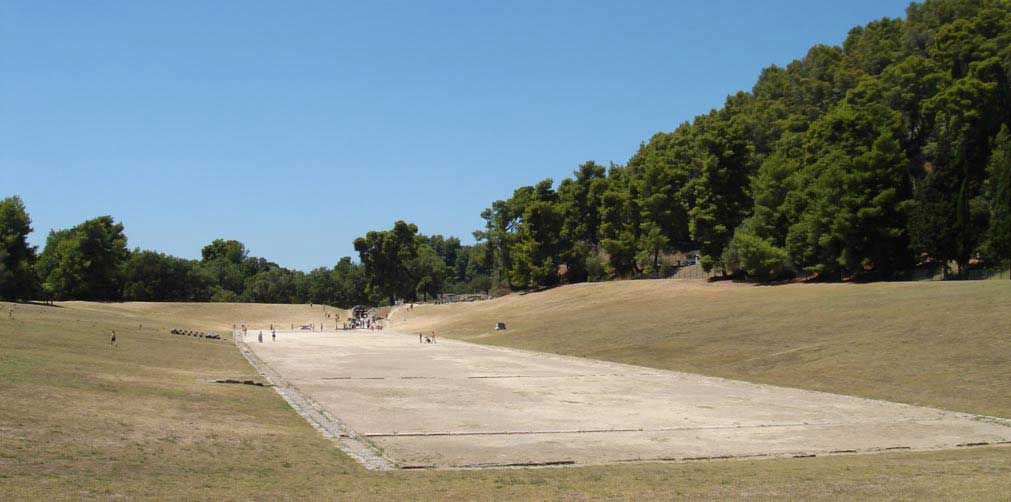 Ancient Olympia, Stadium.