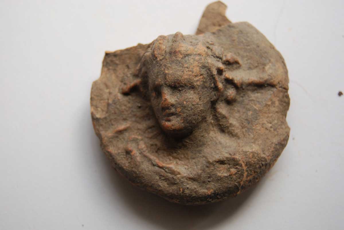 Find from the recent excavations at the Tsakiridis Section.