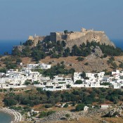 New lighting for the Lindos Acropolis