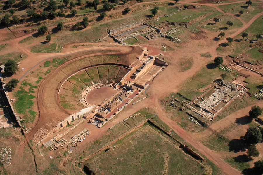 The ancient theatre of Messene re-opens