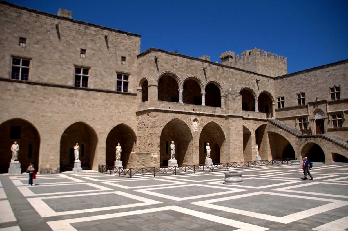 The Palace of the Grand Master of Rhodes.