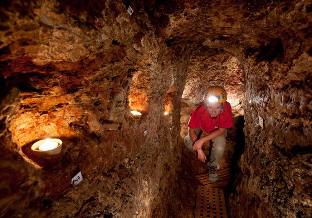 Medieval aristocrats’ underground refuge found