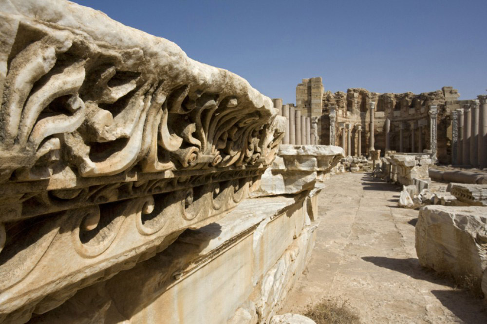 The Septimius Severus basilica is one of the biggest in all the Roman world. Source:Cecile Degremont/Al Jazeera