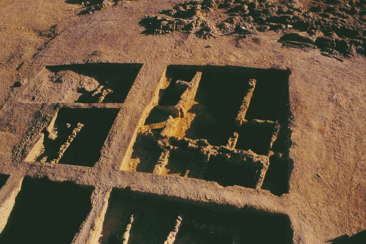 Aerial view of Hamoukar.