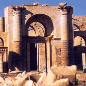 Parthian city in danger