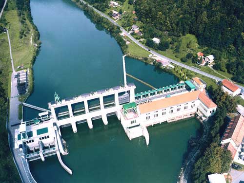 The Fala hydroelectric power station