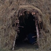 Replica of 10,000 Year Old Mesolithic Dwelling Built