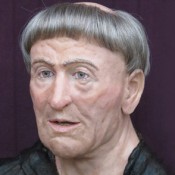 Researchers recreate face of 14th century monk