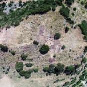 The Mycenaean settlement and the tombs on Mygdalia hill, near Patras
