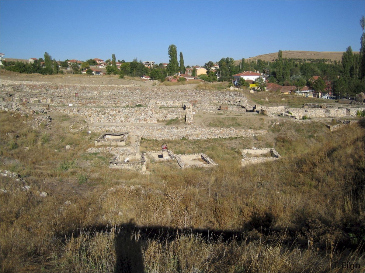 Part of the site at Alacahöyük, Turkey. 