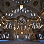 Still-active cistern beneath Istanbul mosque