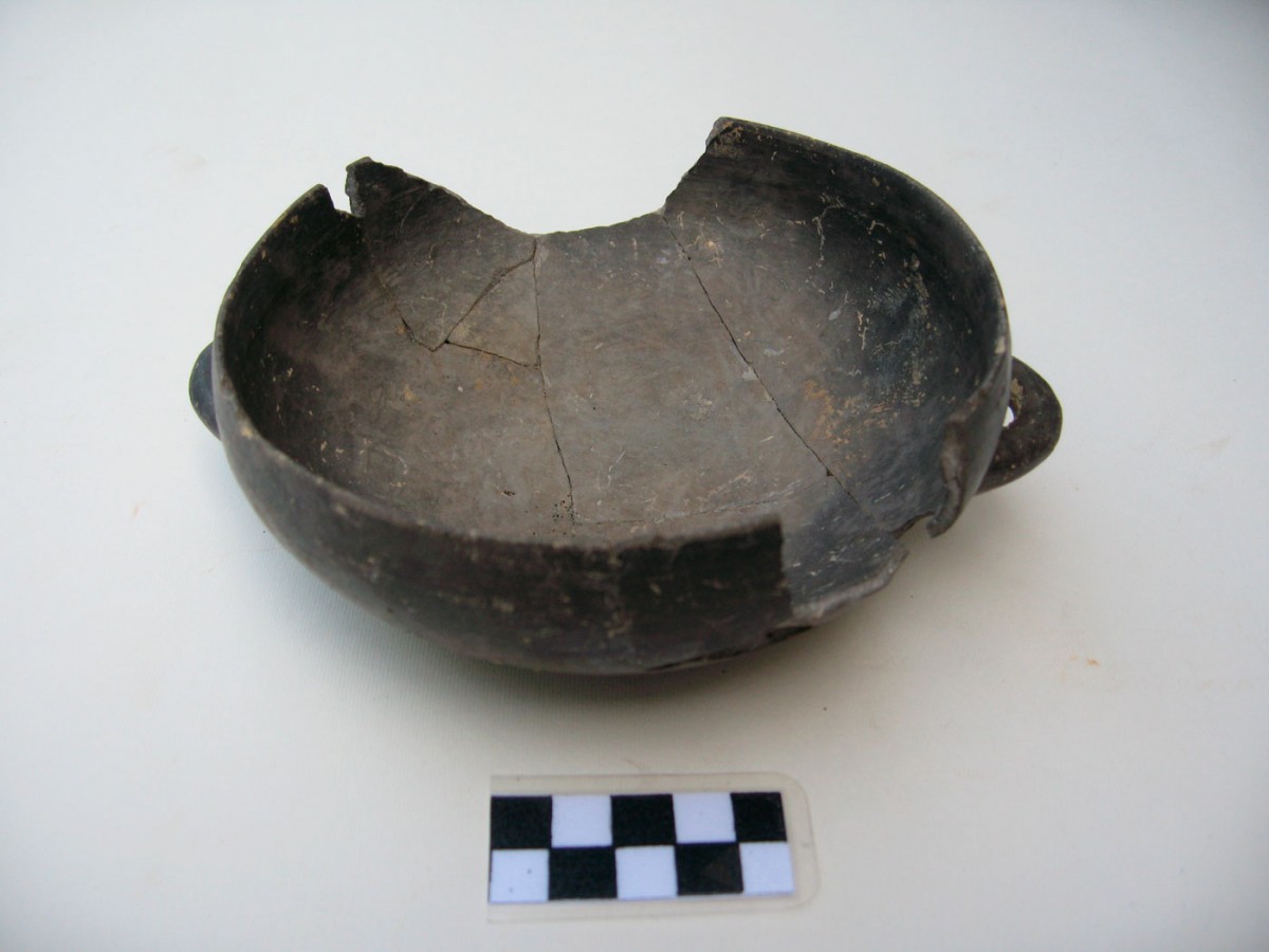 Fig. 26. Two-handled bowl of the Early Bronze Age (Trench 3).