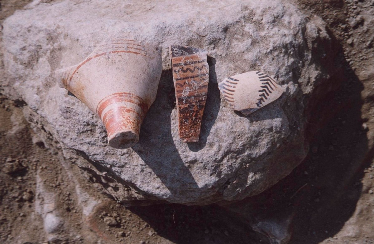 Fig. 2. Mycenaean sherds (Trench 9).