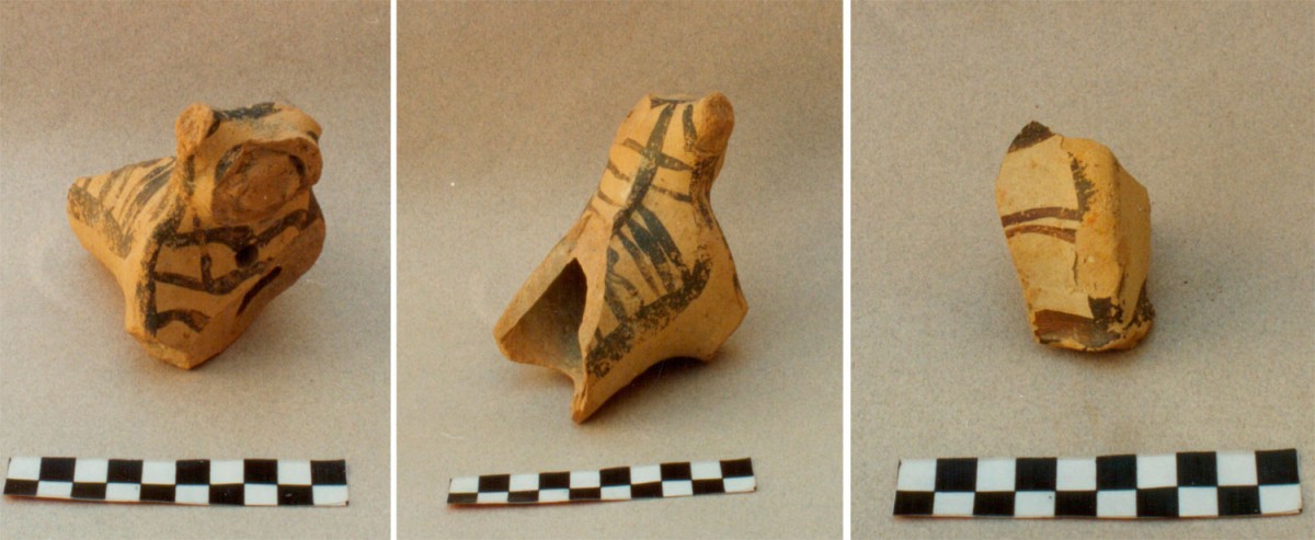 Fig. 7. Zoomorphic Mycenaean figurines from Koukonisi.