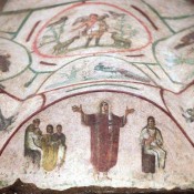 Restored catacomb frescoes trigger debate on women priests