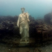 Underwater Palace Yields Roman Statue