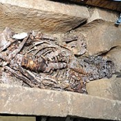 Intact Anglo-Saxon Sarcophagus Opened