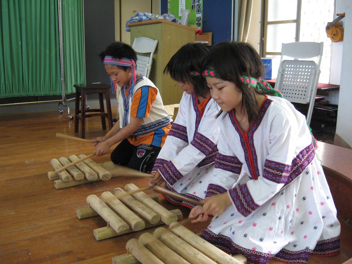 Taiwanese children playing traditional musical instruments. Photo: Activated Ministries.