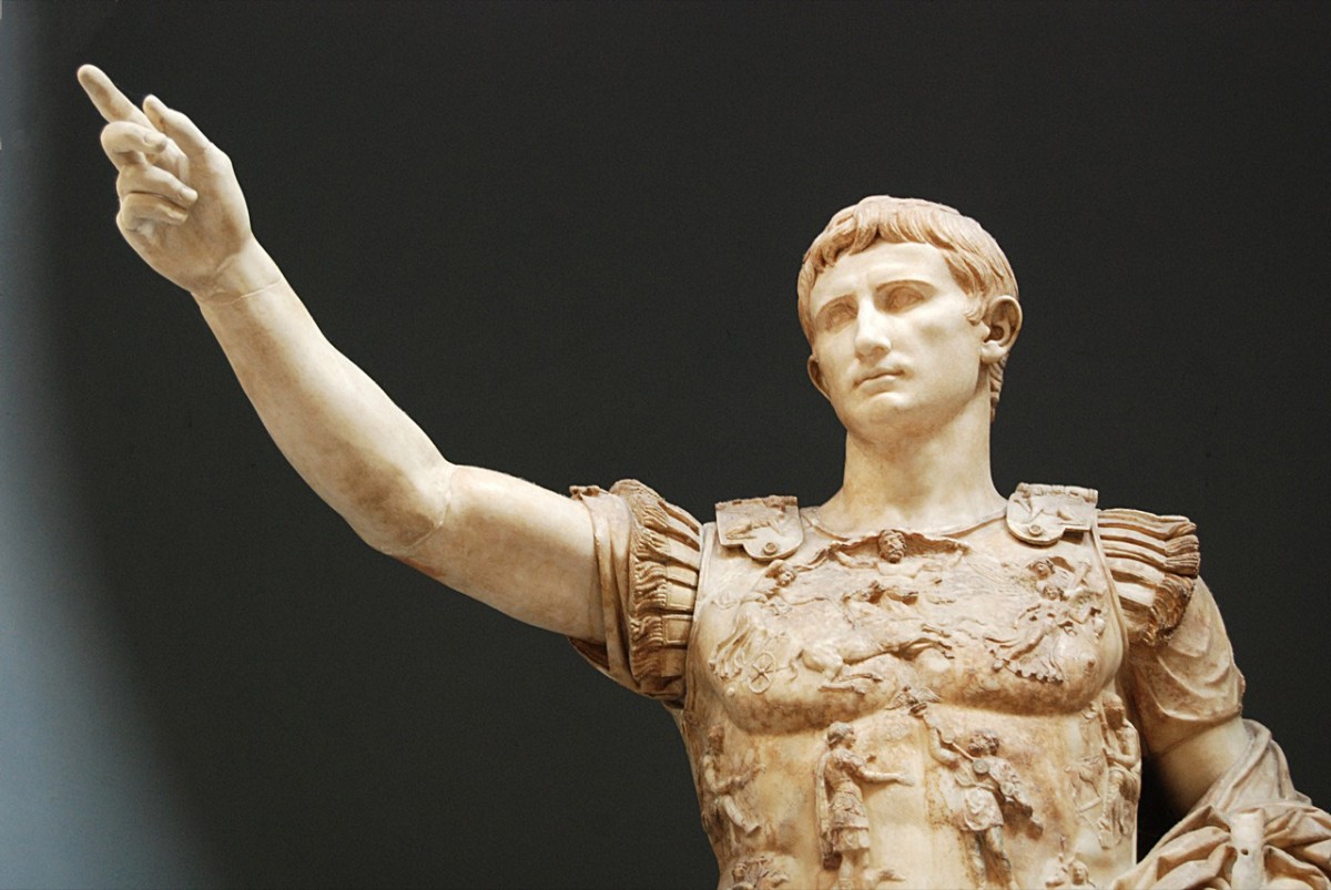 Augustus of Prima Porta, Rome, Vatican Museum.