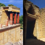 Spatial organization in Minoan and Mycenaean architecture