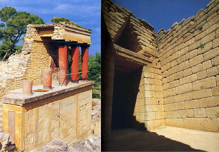 A comparative approach of the Minoan and Mycenaean architecture.
