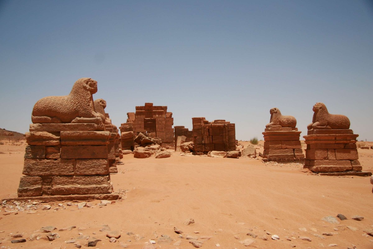 Temple of Amun at Naqa, Nubia (North Sudan), c.1-20 AD. Photo: Wikimedia Commons. 