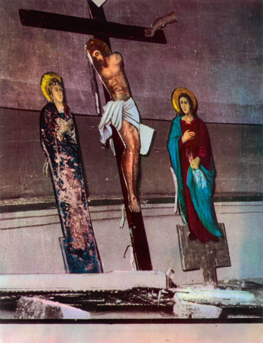 Fig. 8. Photograph from D. Kaloumenos’ album “The Crucifixion of Christianity”.