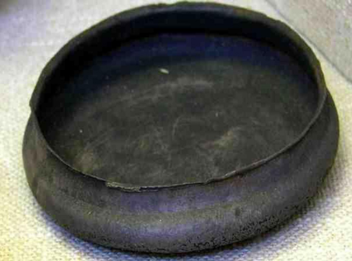 Silver bowl said to be from Kapros, Amorgos, Ashmolean Museum AE158.