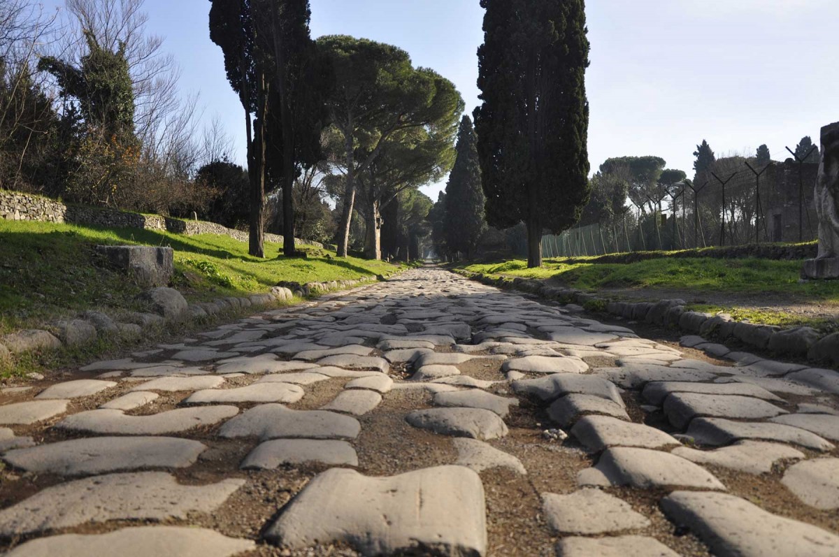 Via Appia, the Queen of Roads. (Source: Wikimedia Commons)