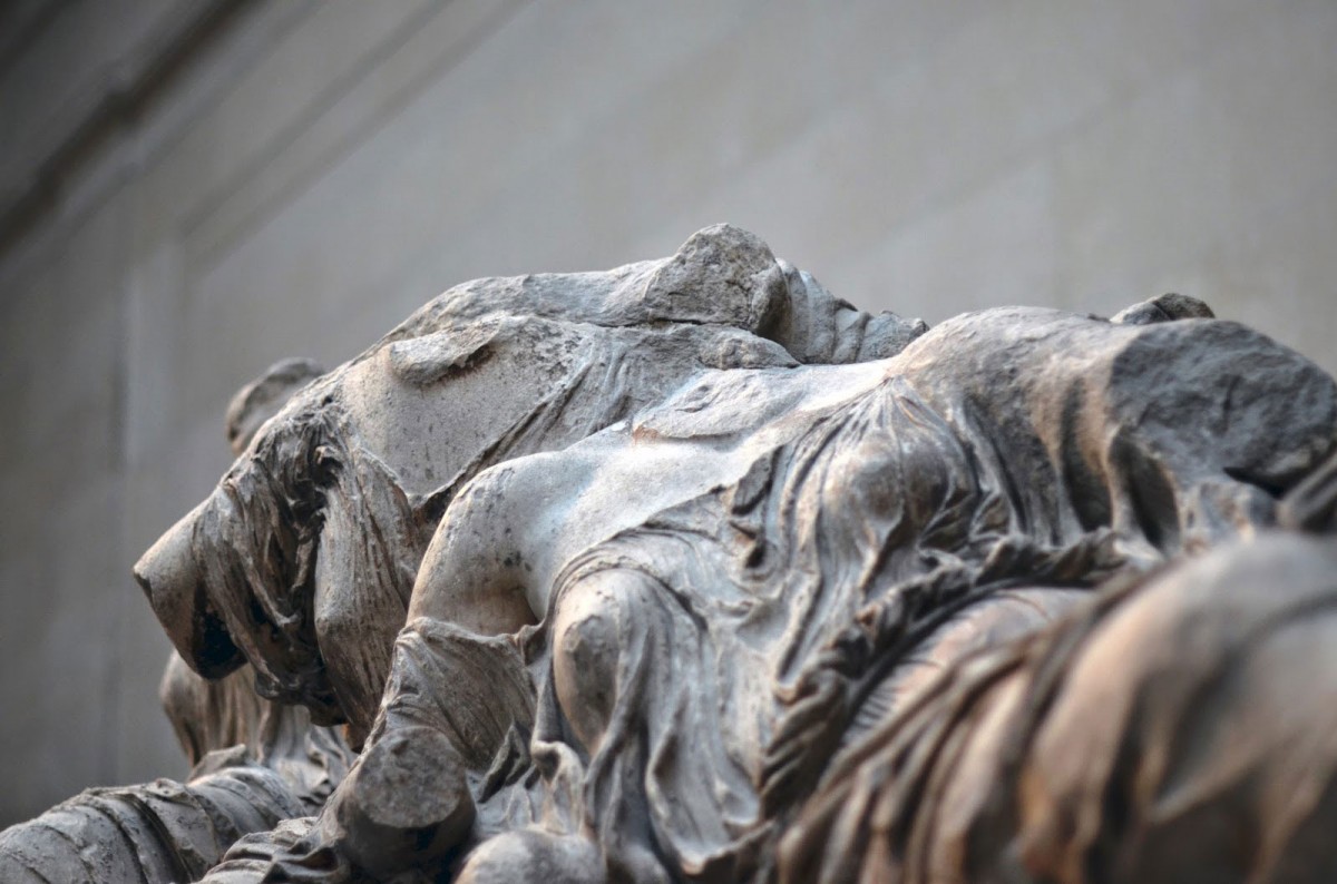 Some of the Parthenon marbles held by the British Museum, which had another record-breaking year in 2013, with visitor numbers up by 20% to 6.7m.