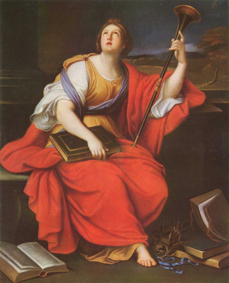 Clio, the Muse of History by Pierre Mignard. Source: Wikimedia Commons.