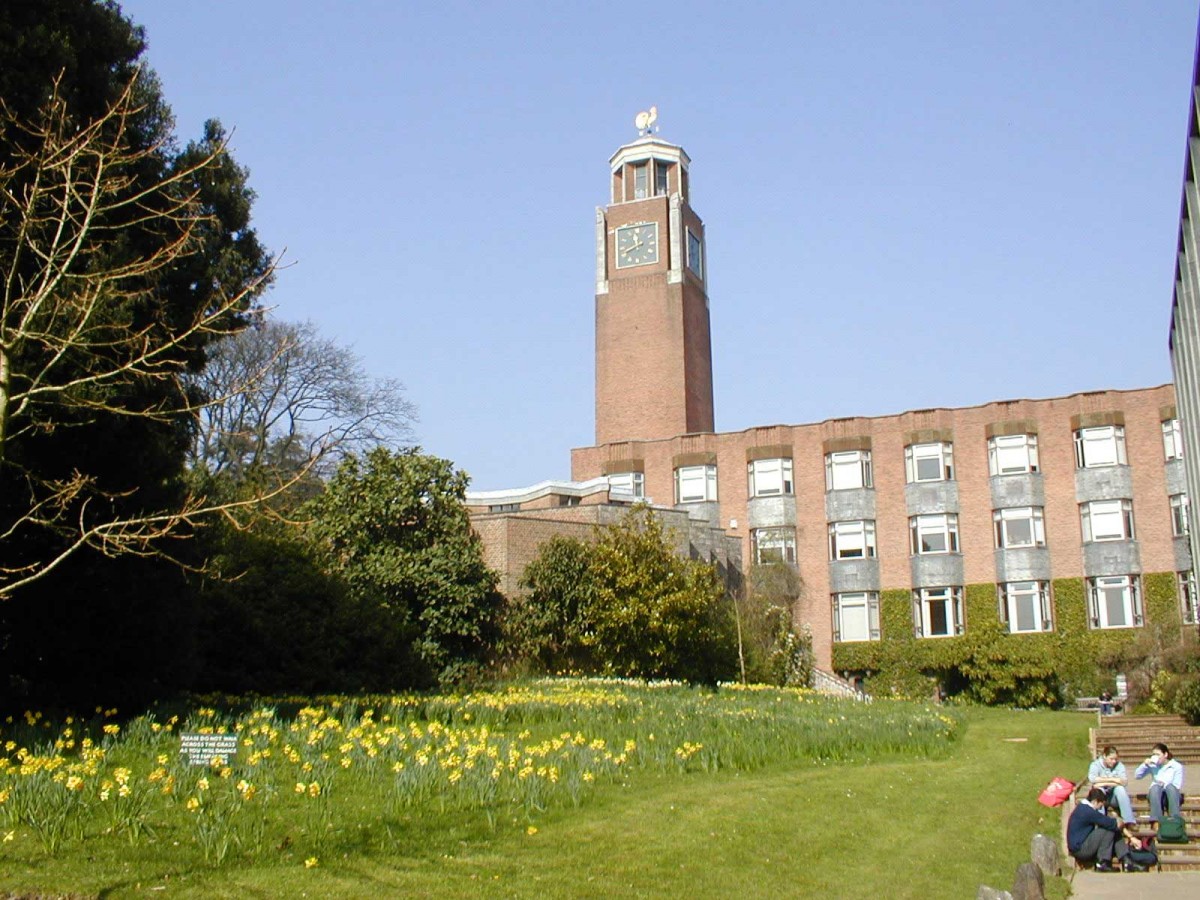 University of Exeter. Clock tower. 