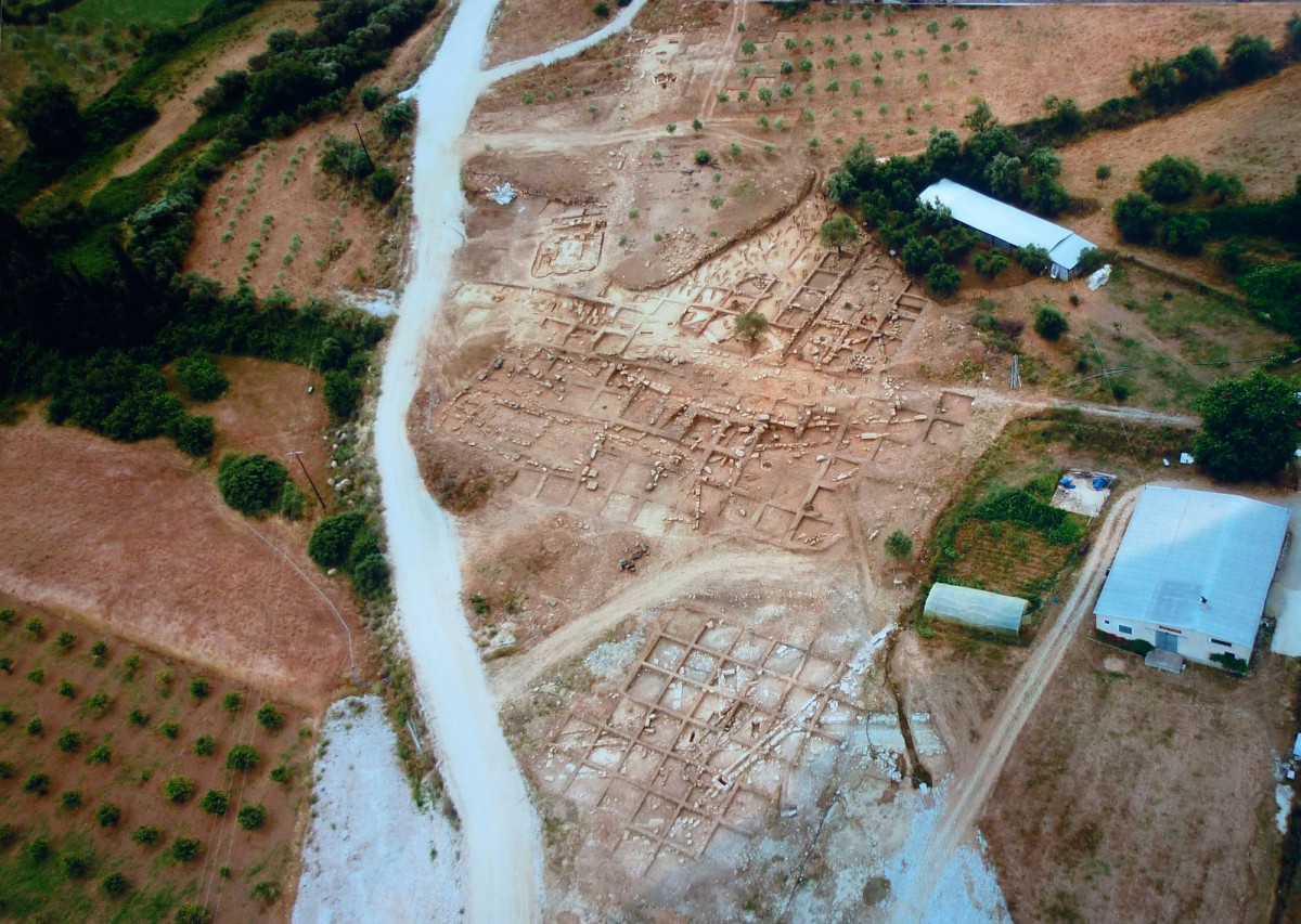 Fig. 5. The general view of the excavation in the Calydona district.