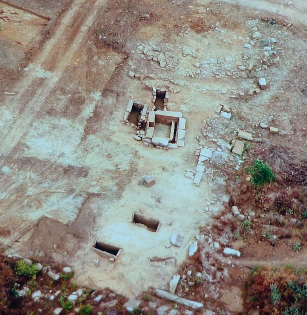 Fig. 7. View of section of cemetery in the Calydona district.