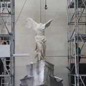 Winged Victory of Samothrace is back at the Louvre