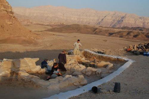 The excavation at Slaves' Hill. Credit: CTV project at Tel Aviv University/American Friends of Tel Aviv University