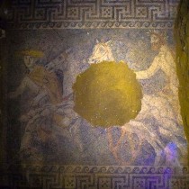 Impressive mosaic floor revealed on Kasta hill