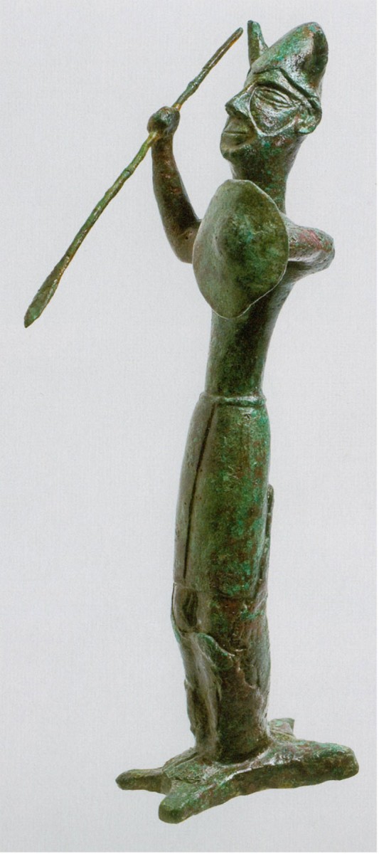The Ingot God, Enkomi “Sanctuary of the Ingot God” (Cyprus Museum)