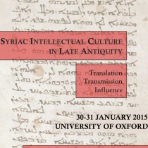 Syriac Intellectual Culture in Late Antiquity