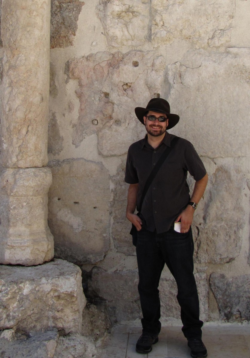 This image shows UC San Diego anthropologist Adam Schneider in Damascus, 2010. Credit: Adam Schneider.