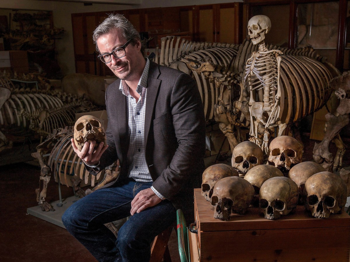 Professor Eske Willerslev found that a man from Kostenki in modern-day Russia had a lot in common with living Europeans. Photo credit: Peter the Great Museum of Anthropology and Ethnography